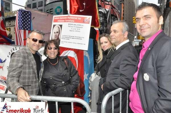 Geleneksel Ermeni Yalanlarına Son ve Şehitlerimizi Anma Mitingi New York’ta yapıldı – fotoğraf